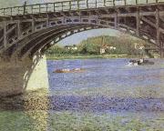 The Bridge at Argenteuil and the Seine Gustave Caillebotte